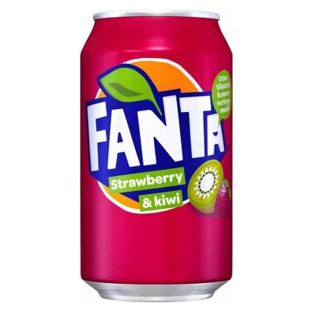 Fanta Strawberry & Kiwi 330ml | Greek Deli Goods - Premium Snacks and Foods