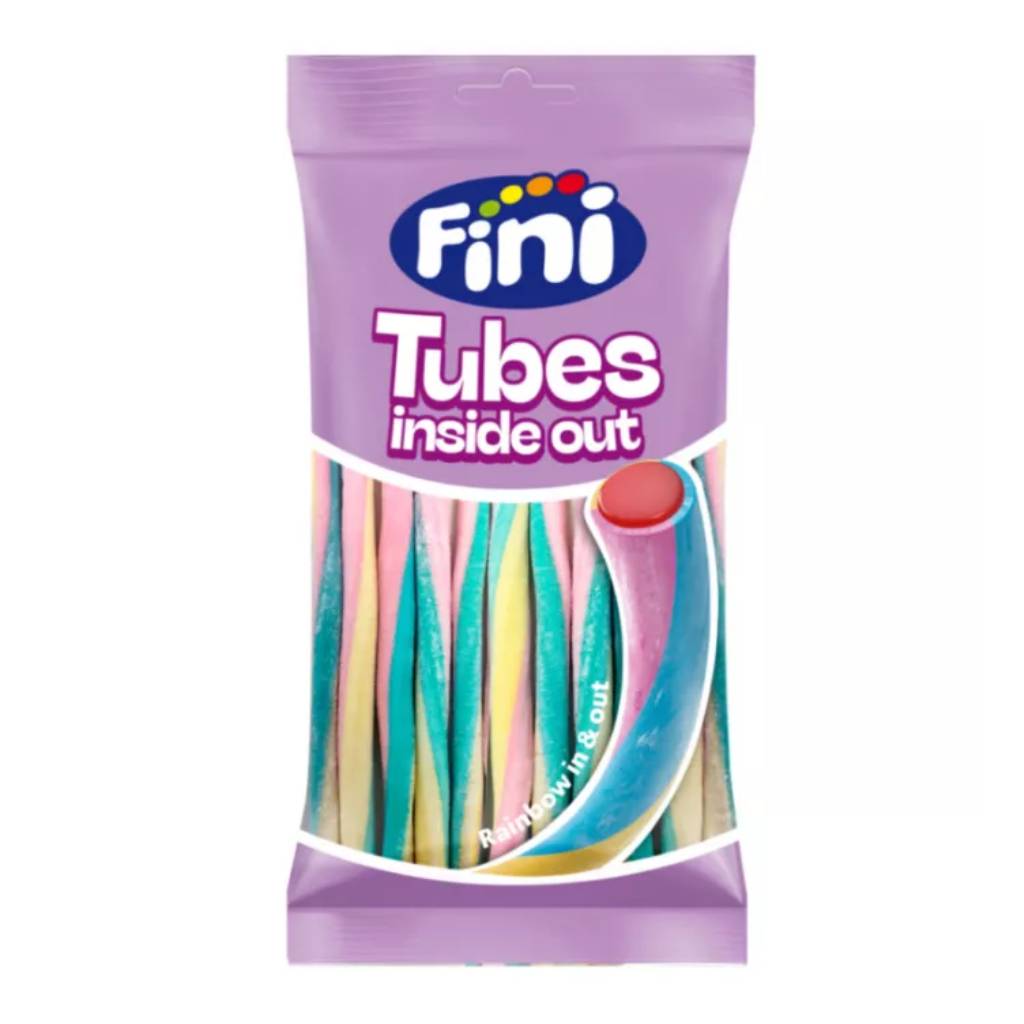Fini Tube Inside Out Rainbow In Out 80gr | Greek Deli Goods - Premium Snacks and Foods