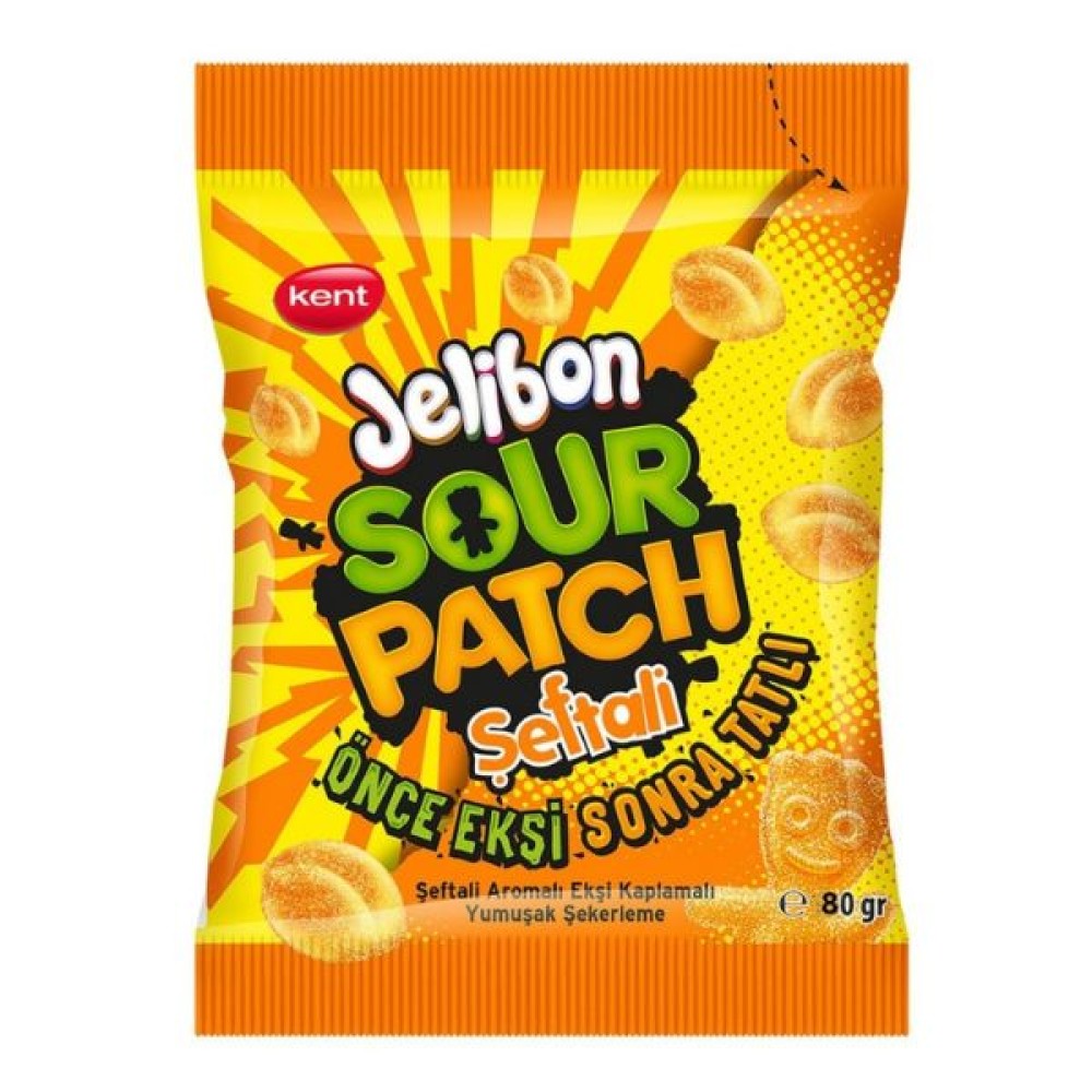 Sour Patch Peach Ζελεδάκια 80g