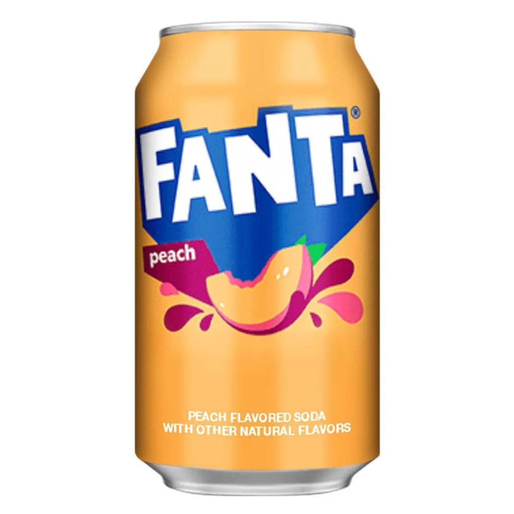 Fanta Peach 355ml USA