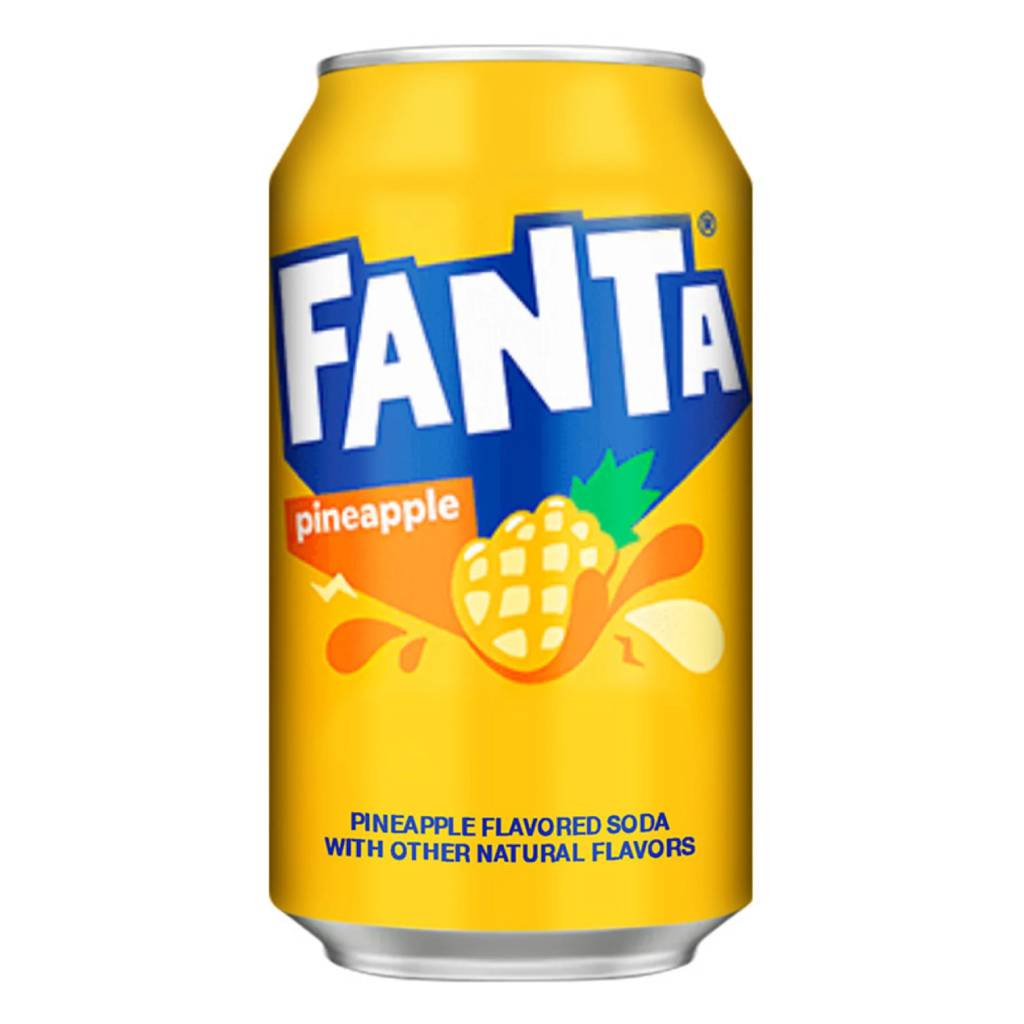 Fanta Pineapple 355ml USA