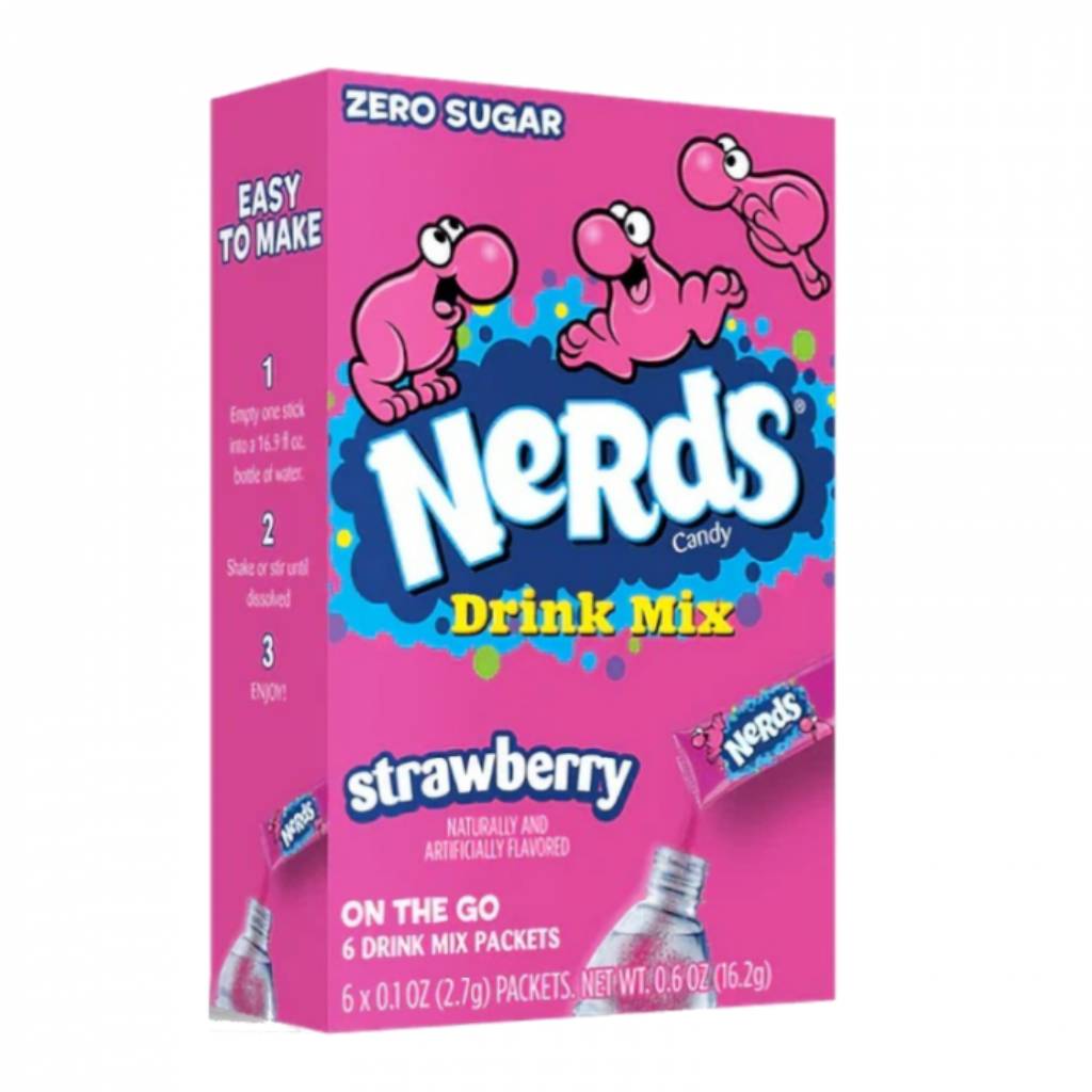 Nerds Mix Drink Strawberry 6 Pack | Greek Deli Goods - Premium Snacks and Foods