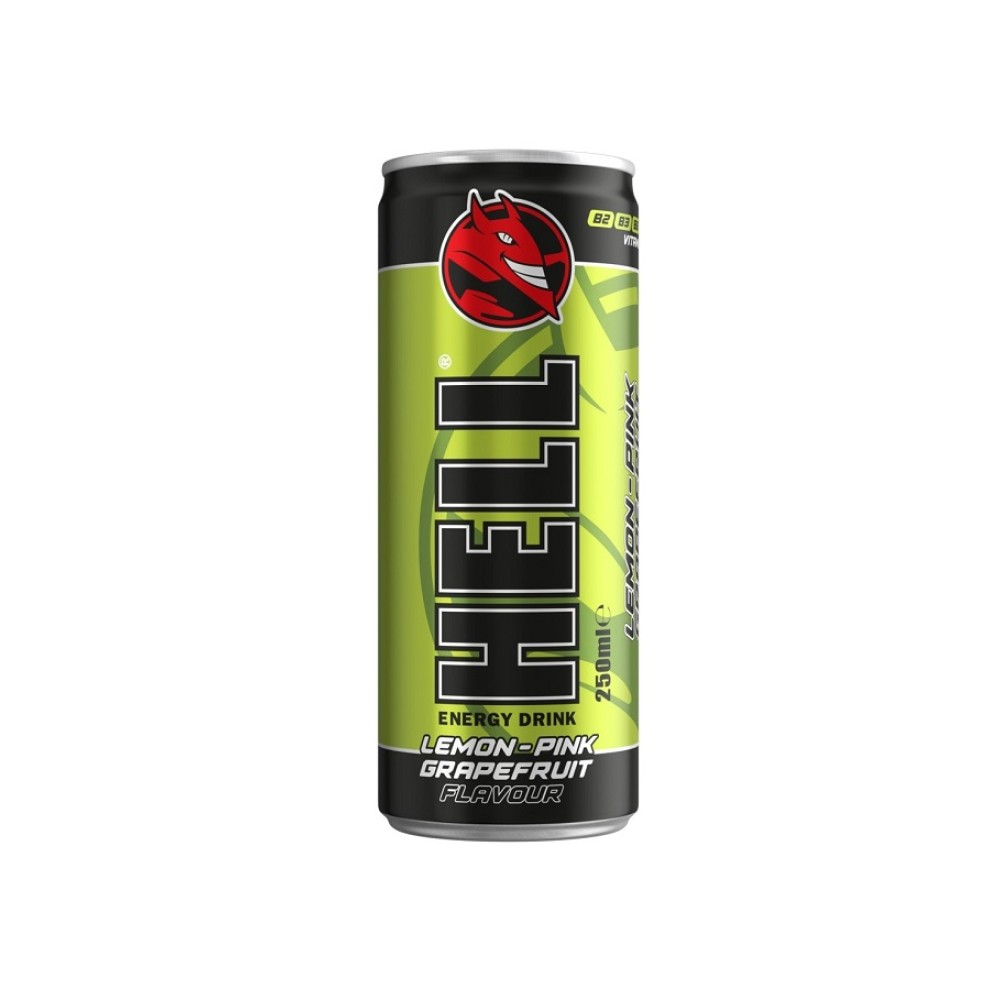 Hell Energy Drink Lemon Pink Grapefruit 250ml