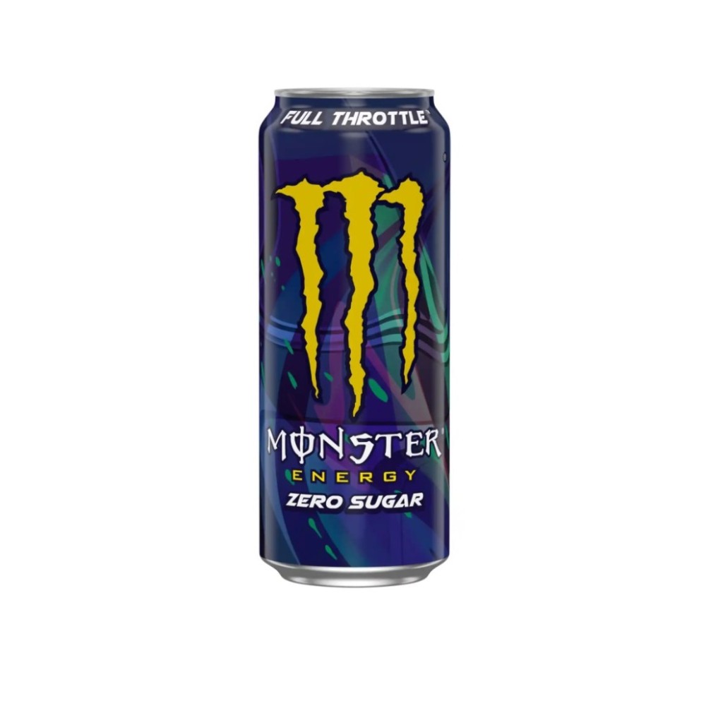 Monster Full Throttle Energy Drink Χωρίς Ζάχαρη 500ml