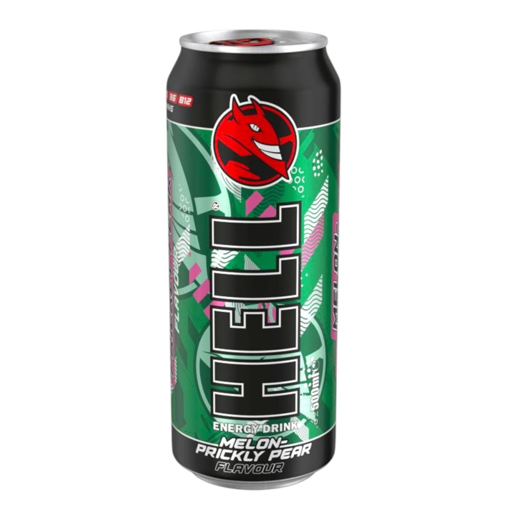 Hell Energy Drink Melon Prickly Pear 500ml